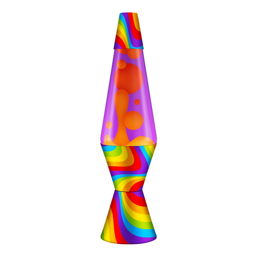 14.5" LAVA LAMP FLOWING COLOR BANDS Blend 2-0028