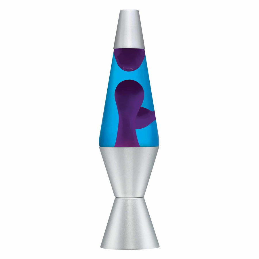 14.5" LAVA LAMP - PURPLE/BLUE/SILVER Select 2-0022
